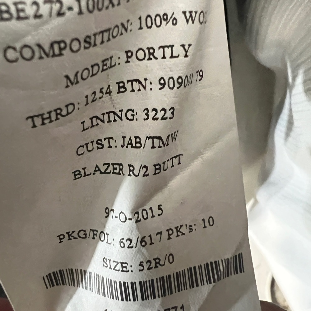 Jos. A. Bank Blue Sport Coat Classic Tailoring Amazing Condition ☑️ - Picture 12 of 12